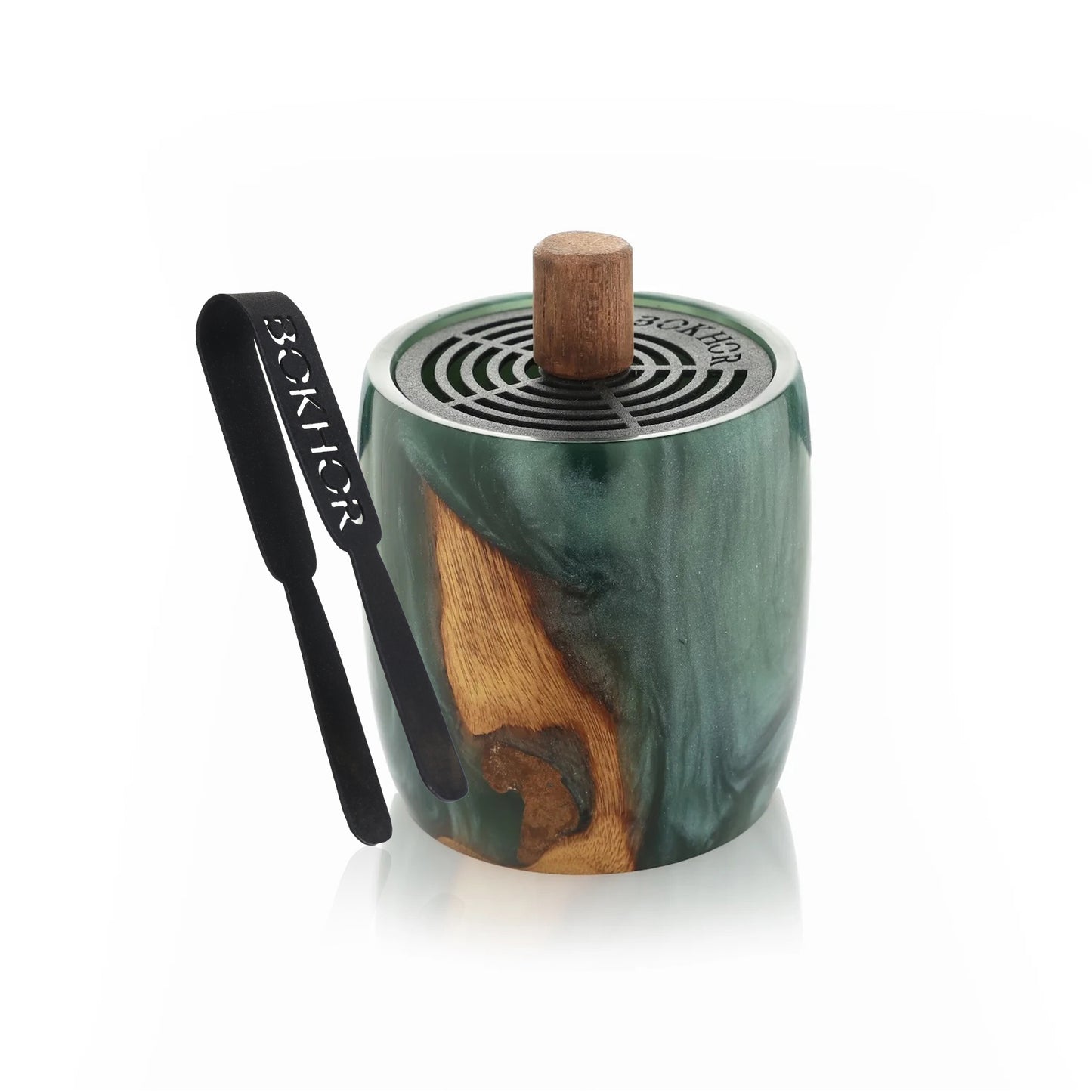 Peacock green